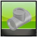 SoftDraft MI150 3DS Malleable Iron Fittings.
