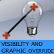 Temporary Visibility and Graphic Override