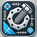 ISO Metric Thread Profiles for 3D Printing
