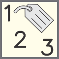 Numbering texts and attributes