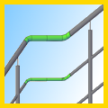 7cad 3D Handrail Online