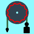 Rope Grab Wheel