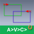 A>V>C> Polyline Direction